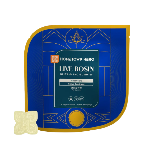Hometown Hero Live Rosin Gummies