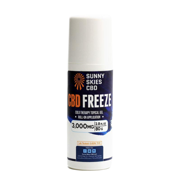 Sunny Skies Freeze CBD Roll-On